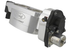 Ford Mustang Throttle Control Module - Ford Racing - Billet, Twin 62mm Bore - Polished Finish - `05-`10